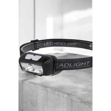 Belle Fusion Mey Ithalat® Kafa Lambası Kamp Lambası Sensörlü Şarjlı Ayarlanabilir