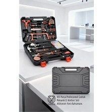 Belle Fusion Mey Ithalat® 105 Parça Profesyonel Çantalı El Aletleri Seti - Tam Kapsamlı Usta Kiti -