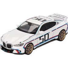 Belle Fusion Mey Ithalat® Nessiworld Gt 1/64 Bmw 3.0 Csl White - Blister Paket
