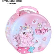 Belle Fusion Mey Ithalat® Şifreli Kumbara Pembe