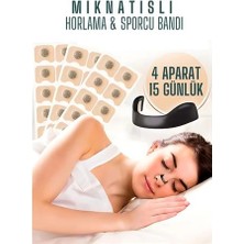 Belle Fusion Mey Ithalat® Manyetik Burun Bandı - Sporcu Burun Bandı - Horlama Önleyici Azaltıcı - 4 Farklı Boyut