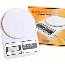 Belle Fusion Mey Ithalat® Dijital Hassas 10 kg Mutfak Terazisi Tartısı LCD Ekran Mutfak Tartısı
