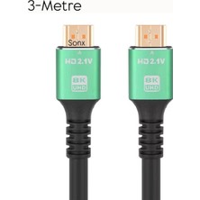Belle Fusion HDMI 2.1 Kablo – 8k Ultra Hd Görüntü ve Ses Aktarımı 8k 60HZ 4K 120HZ