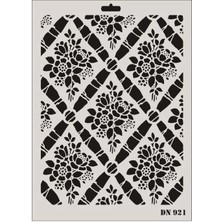 Belle Fusion Mey Ithalat® Rich Dantel Seri DN-921 Stencil 35X25 cm