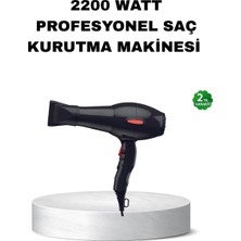 Belle Fusion Mey Ithalat® Profesyonel Saç Kurutma Makinesi – Ac Motor, Soğuk Üfleme, 2 Hız Kademesi