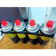 Printkuca Gaz Tüpü Sabitleyici Tutucu Aparat – Karavan Tekne Ev Için Emniyetli Askı Organizer (6'lı)