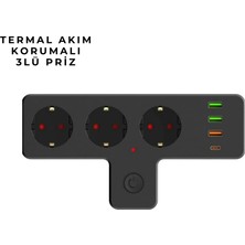 Belle Fusion Mey Ithalat® 3397 Akım Korumalı Priz
