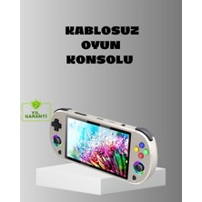 Belle Fusion Mey Ithalat® Hd Çıkış Destekli Taşınabilir Oyun Konsolu – 5 Inç IPS Ekran, Rgb Işıklı