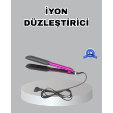 Belle Fusion Mey Ithalat® Seramik Plakalı Saç Düzleştirici – Plaka Kilitli ve Elektriklenme Önleyici