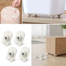 Belle Fusion Mey Ithalat® Beyaz Eşya ve Mobilya Için 4’lü Tekerlekli Kaydırma Aparatı – Hafif ve Orta Ağırlıktaki Ürünler Için Pratik Kaydırıcı Set