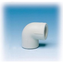 Belle Fusion Mey Ithalat® Ege Yıldız Pprc 50 mm Dirsek 90º  Gri