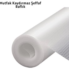 Belle Fusion Mey Ithalat® Kaydırmaz Şeffaf Raflık
