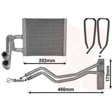 İTHAL Ford Fıesta 08>17 Kalorifer Radyatoru