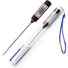 Belle Fusion Dijital Gida Termometresi - Yogurt Süt Su Mama Et ve Yiyecek Sicaklik Yemek Isi Ölçer Paslanmaz