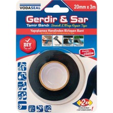 Belle Fusion Mey Ithalat® Vodaseal Gerdir Sar Tamir Bandı 20 mm 3 Metre