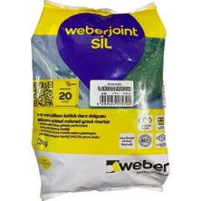 Belle Fusion Mey Ithalat® Weber Joint Sil 412 Palandöken Kahve Derz Dolgu 2 kg