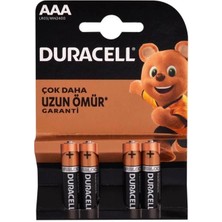 Belle Fusion Mey Ithalat® Duracell Alkalin Pil Aaa 4'' Lü Paket