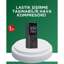 Belle Fusion Mey Ithalat® Dijital Lastik Pompası Çok Amaçlı Taşınabilir Kompresör
