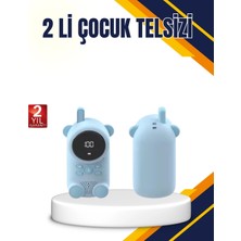 Belle Fusion Mey Ithalat® Çocuk ve Bebek Telsizi – 22 Kanal, Vox Modu, USB Şarjlı, Renkli Ekran