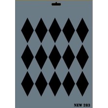 Belle Fusion Mey Ithalat® Rich New Seri N-283 Stencil 35X25 cm