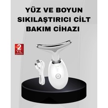 Belle Fusion Mey Ithalat® Kablosuz Şarjlı Yüz Sıkılaştırıcı Cihaz Ems Mikro Akım Anti-Aging Masaj Aleti