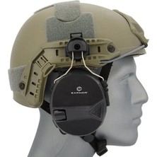 Opsmen Earmor M30H Iş Güvenliği Kaskı Baret Uyumlu Aktif Elektronik Kulaklık