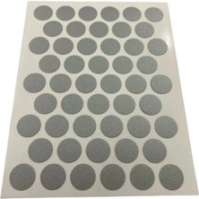 Belle Fusion Mey Ithalat® Yapışkanlı Vida Tapası Metalik Gri 14 mm