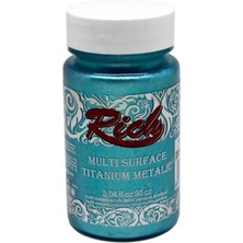 Belle Fusion Mey Ithalat® Rich Multi Surface Titanium 2574 Şeker Mavi Metalik 90 cc