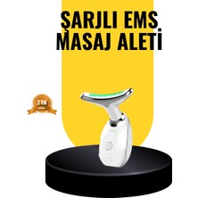 Belle Fusion Mey Ithalat® Kablosuz Şarjlı Yüz Masaj Cihazı | Cilt Yenileyici ve Nem Dengeleyici