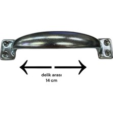 Belle Fusion Mey Ithalat® Boş Kulp No 165 14 cm Delik Arası