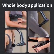 Belle Fusion Yeni Nesil Profesyonel LCD Göstergeli Şarjlı Tüm Vucut Masaj Tabancası