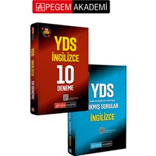 Pegem Akademi Yayıncılık PEGEM AKADEMİ 2026 YDS İngilizce Çıkmış Sorular + 2026 YDS İngili