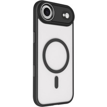 Brabusiphone 17 Air Uyumlu Magsafe Özellikli Kenarları Plastik Kraf Silikon Kılıf