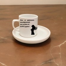 Modern 2'li Espresso Fincan Takımı, Şık ve Şık Tasarım