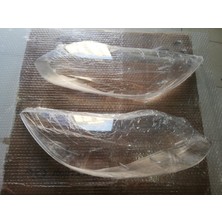 İTHAL Ön Far Lamba Camı Takım (Sağ-Sol 2 Adet)-Focus 3  2012-2014