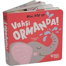 Masalperest Mini Pop Up - Vahşi Ormanda! (Ciltli)... +1 Çocuk Kitabı
