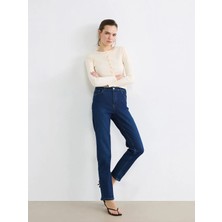 LC Waikiki Lcwaıkıkı Classic Indigo Jüpiter Süper Skinny Fit Kadın Jean Pantolon