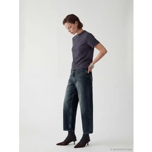 LC Waikiki Lcw Jeans Siyah Barrel Fit Kadın Jean Pantolon