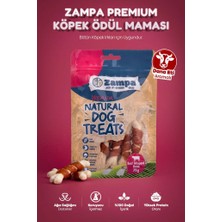 Zampa Köpek Ödül Maması, Dana Eti Parçacıklı Kemik Ödülü - 75G