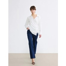 LC Waikiki Soulife Lacivert Straight Fit Kadın Jean Pantolon