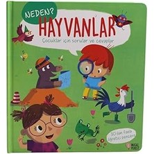 Masalperest Neden? Hayvanlar... +2 Çocuk Kitabı