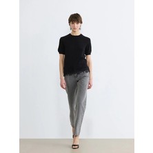 LC Waikiki Soulife Gri Straight Fit Kadın Jean Pantolon