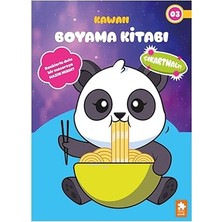 Eksik Parça Yayınları Kawaii Boyama Kitabı - 3... +3 Çocuk Kitabı