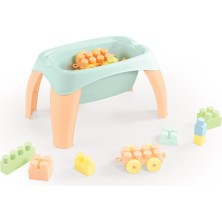 Dolu Oyuncak 5211 OYUNCAK AKTİVİTE OYUN MASASI 30 PARÇA MEGA BLOK