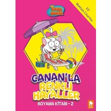 Eksik Parça Yayınları Canan’la Renkli Hayaller Boyama Kitabı - 2... +6 Çocuk Kitabı