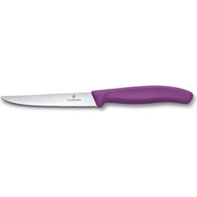  Victorinox 6.7235.C1 Swiss Classic 11CM Biftek&pizza Bıçağı, Mor