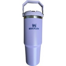 Stanley The Iceflow Flip Straw Pipetli Termos Bardak 0,89 Lt Açık Lila