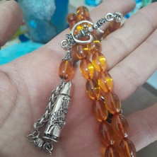 Sadrazamantik Bal Rengi  Zar Tespih