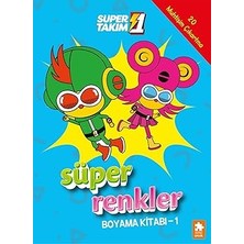 Eksik Parça Yayınları Süper Renkler Boyama Kitabı - 1... +2 Çocuk Kitabı