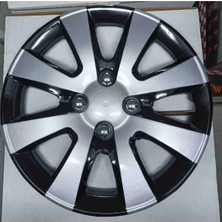 Yk Citroen C-Elysee / C2 / C3 / C4 / Berlingo / Nemo Uyumlu 15 Inç Jant Kapağı 4'lü Takım Amblem Hediyeli